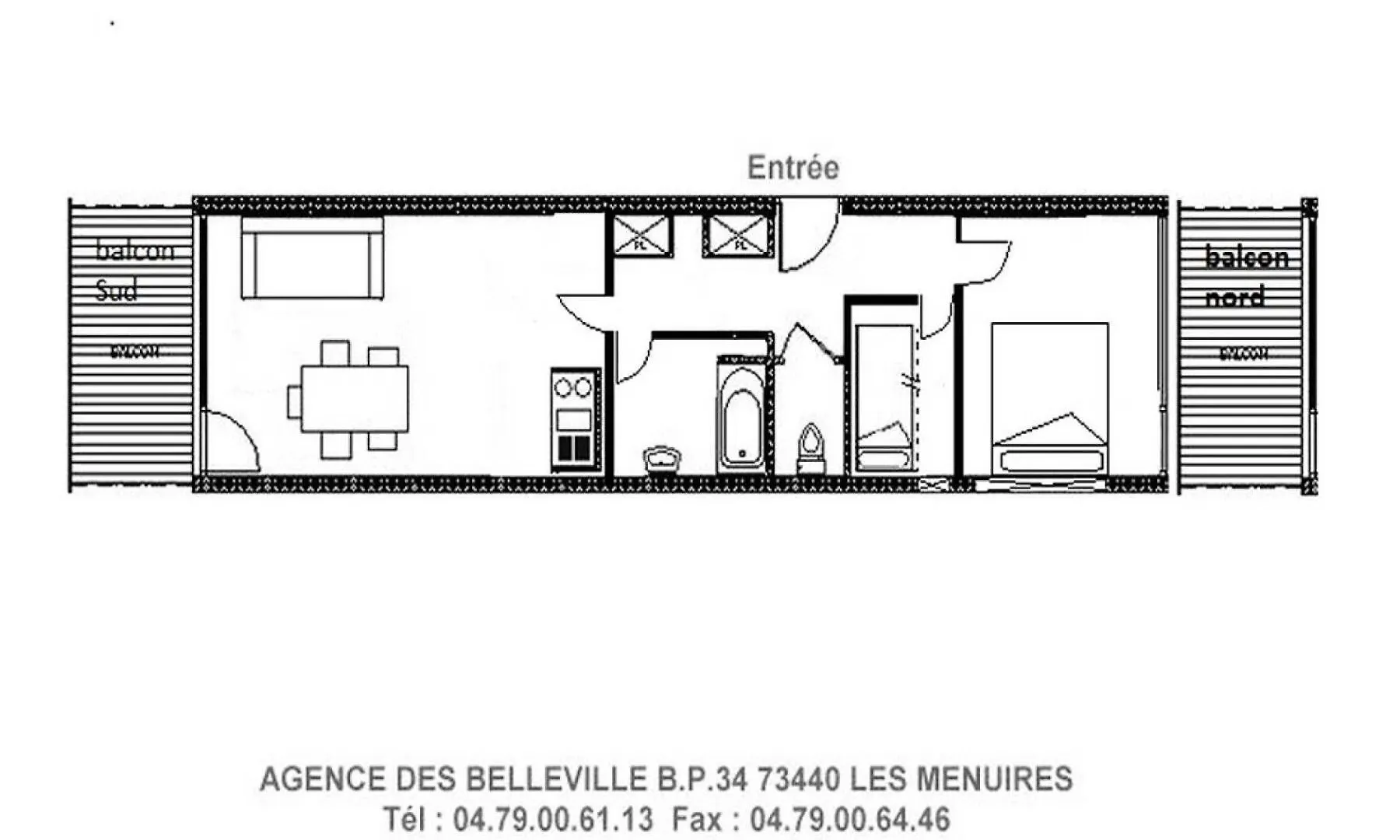 Residence Les Charmettes - Appartement Renove - Coeur De Station - Balcon Mae-1454 Saint-Martin-de-Belleville